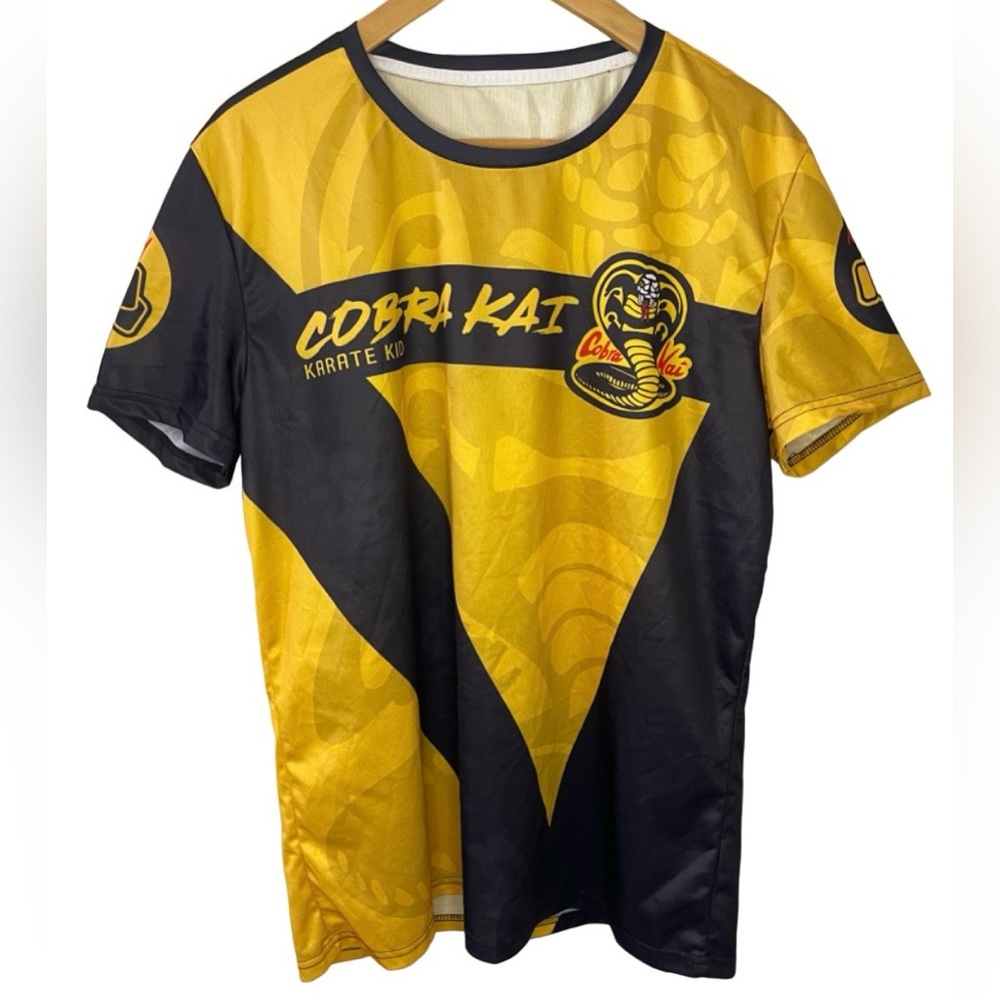 Cobra Kai Karate Kid Men Graphic T-Shirt No Mercy